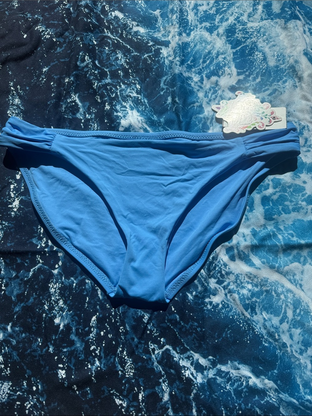 BECCA Sky Blue Women's Bikini Bottom NWT
